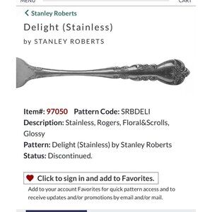 Vintage Stanley Roberts Delight Stainless Steel 2 Salad Forks Floral Scrolls Glo